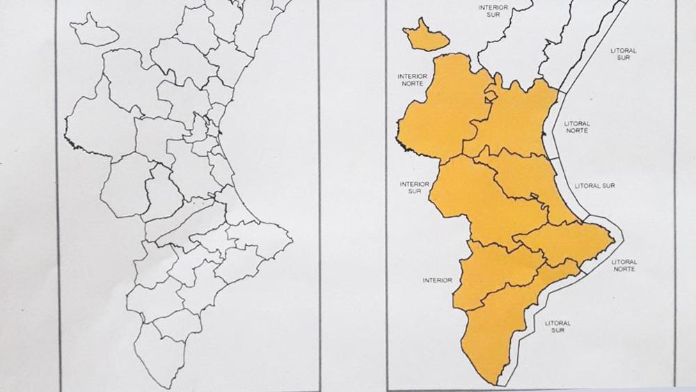 Nivel de PREEMERGENCIA NIVEL NARANJA por lluvias y tormentas en la provincia de Alicante