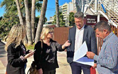 El director general de Puertos se reúne con la alcaldesa para coordinar futuras actuaciones en Santa Pola