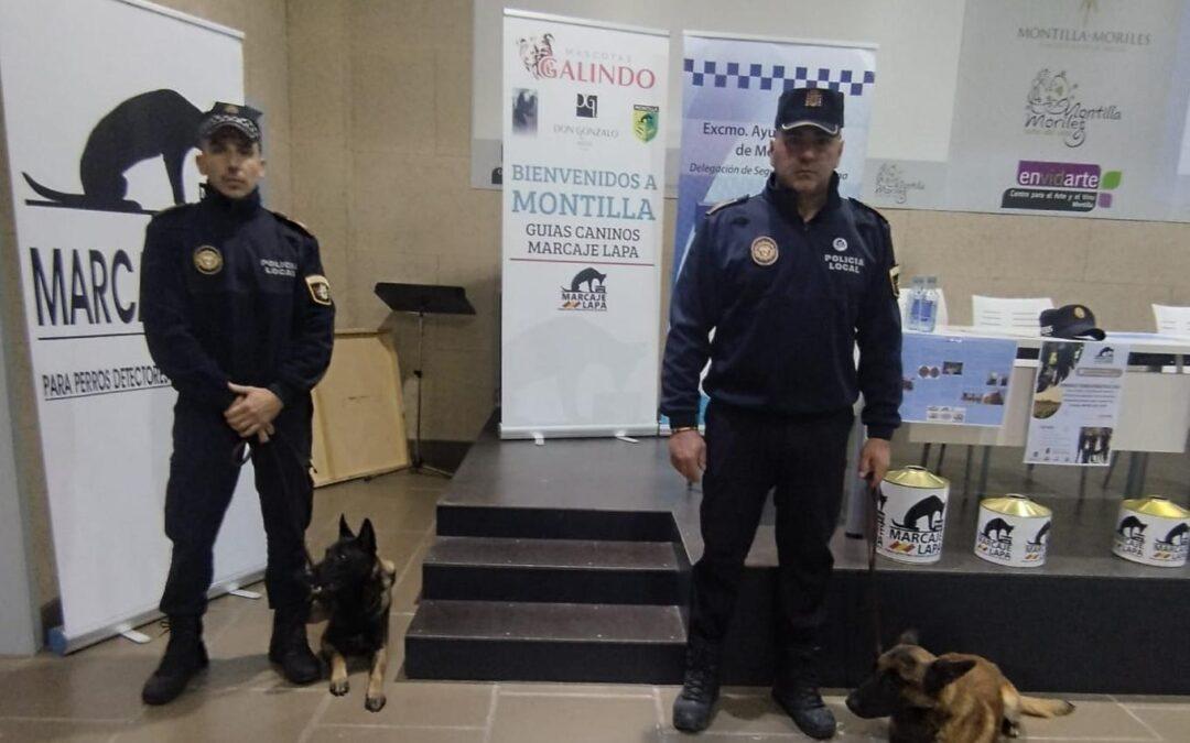 La Unidad Canina de la Policía de Santa Pola participa en unas jornadas nacionales sobre detección de drogas
