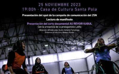 La deportista afgana Latifa Sakhizadeh refugiada en España protagonizará en Santa Pola el 25-N
