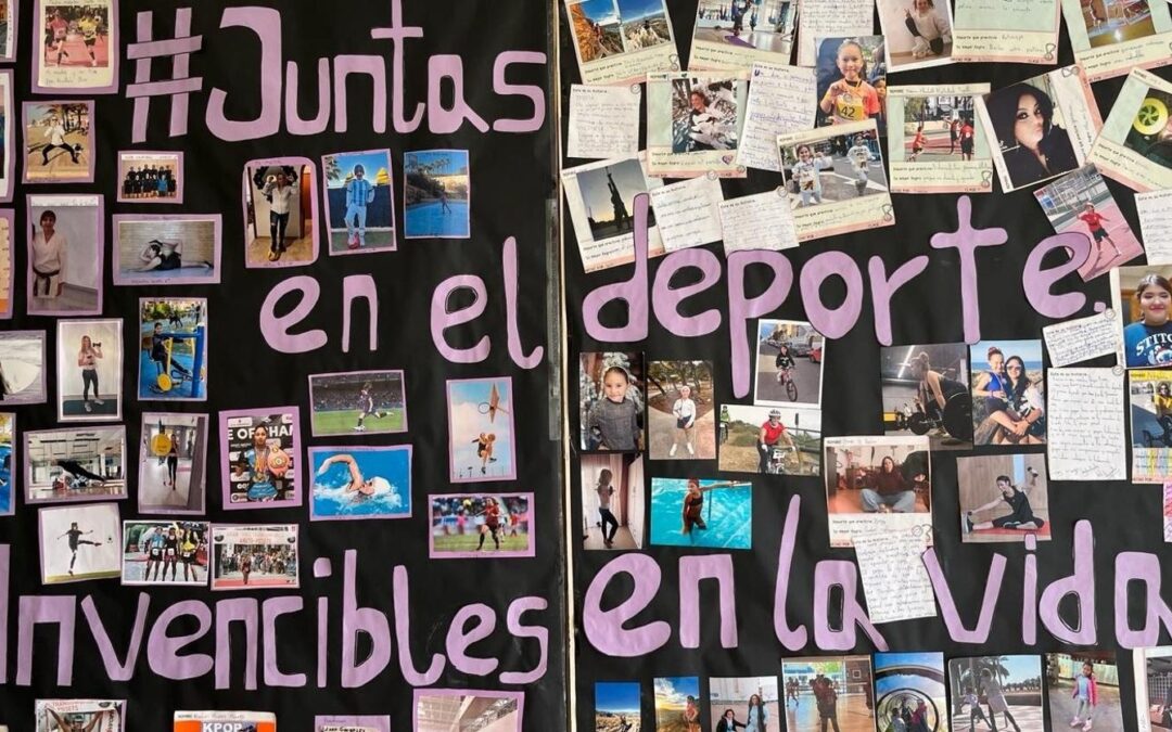 Els centres educatius de Santa Pola col·laboren amb els seus treballs en la campanya “Dona i Esport”