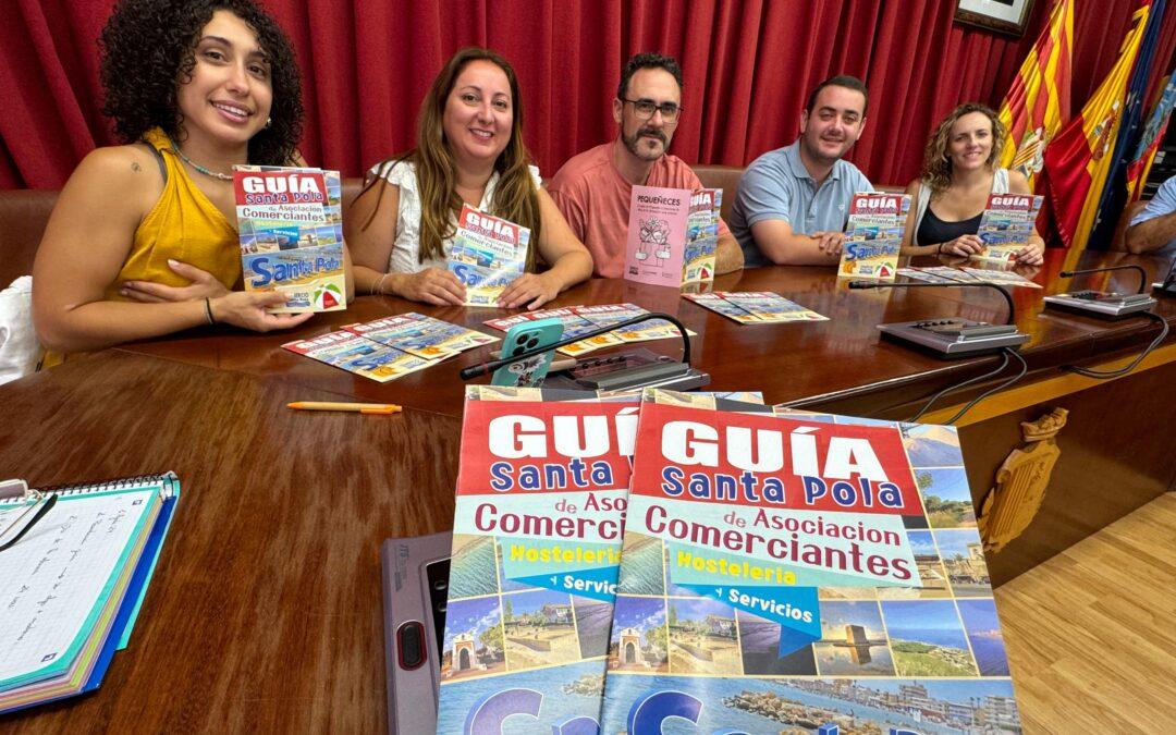 La Asociación de Comerciantes de Santa Pola presenta una guía comercial dentro de su campaña de verano