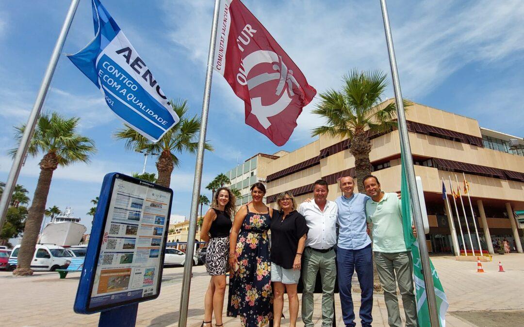 Las playas de Santa Pola renuevan sus certificados de calidad 9001 y 14001