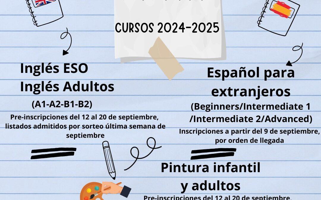 La Biblioteca Internacional de Gran Alacant lanza sus cursos de español para extranjeros, inglés y pintura