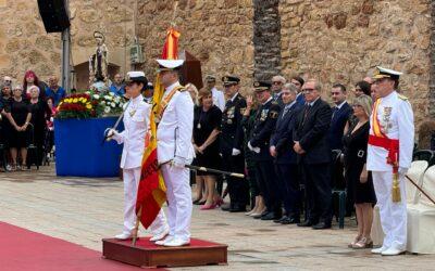 Més de dos-centes persones juren bandera en un acte històric per a Santa Pola organitzat per l’Armada