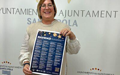 Santa Pola inaugura il·luminació especial i mercat ambulant nadalenc el pròxim 5 de desembre