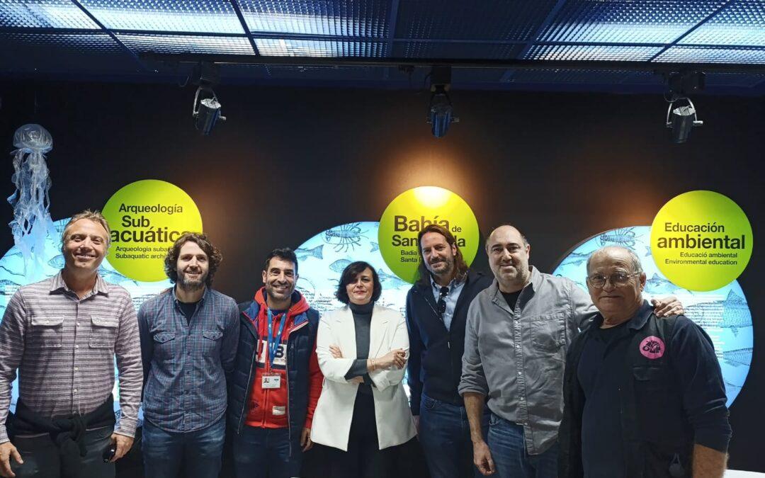 El Aquarium de Santa Pola y el Oceanogràfic de Valencia se plantean colaborar en la recuperación de especies protegidas