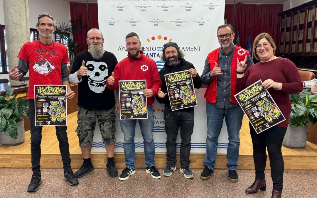 Nadal rocker i solidari a Santa Pola a benefici de Creu Roja