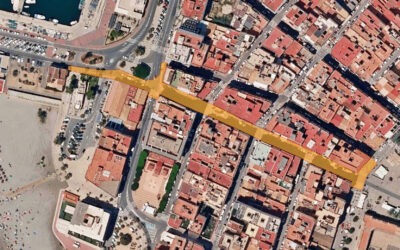 La setmana vinent començaran les obres de remodelació del carrer del Moll