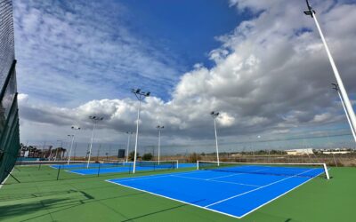 Santa Pola inaugura este sábado tres nuevas pistas de tenis