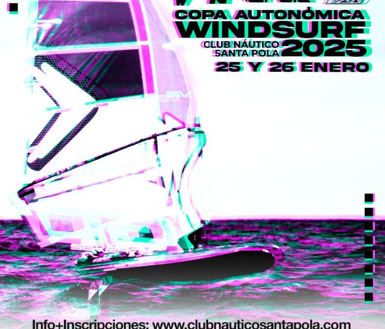 La badia de Santa Pola acull la Copa Autonòmica de Windsurf el 25 i 26 de gener