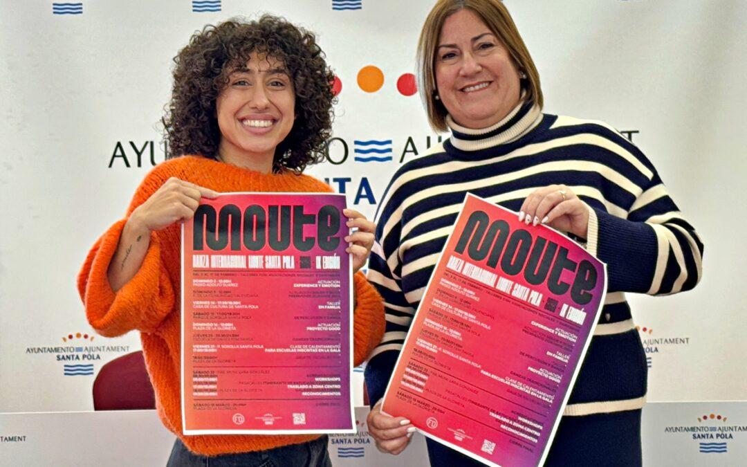 Santa Pola es mou al febrer al ritme de la dansa amb el Festival Internacional Moute 2025