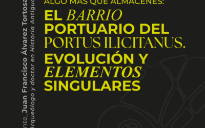 El barrio portuario del Portus Ilicitanus protagoniza un nuevo conversatorio de arqueología en el Museo del Mar