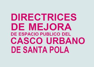 Directrices de Regeneración del Espacio Público del Casco Urbano