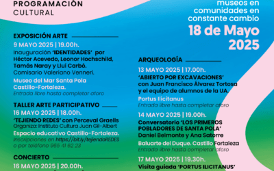 El Museu de la Mar de Santa Pola programa un maig intens i variat per a celebrar el Dia Internacional dels Museus