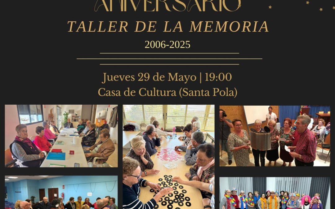 El Taller de la Memòria celebra amb una gala el seu 20 aniversari