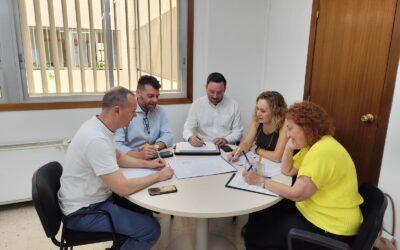 Reunión en la Consellería de Educación para la nueva licitación del colegio Hispanidad
