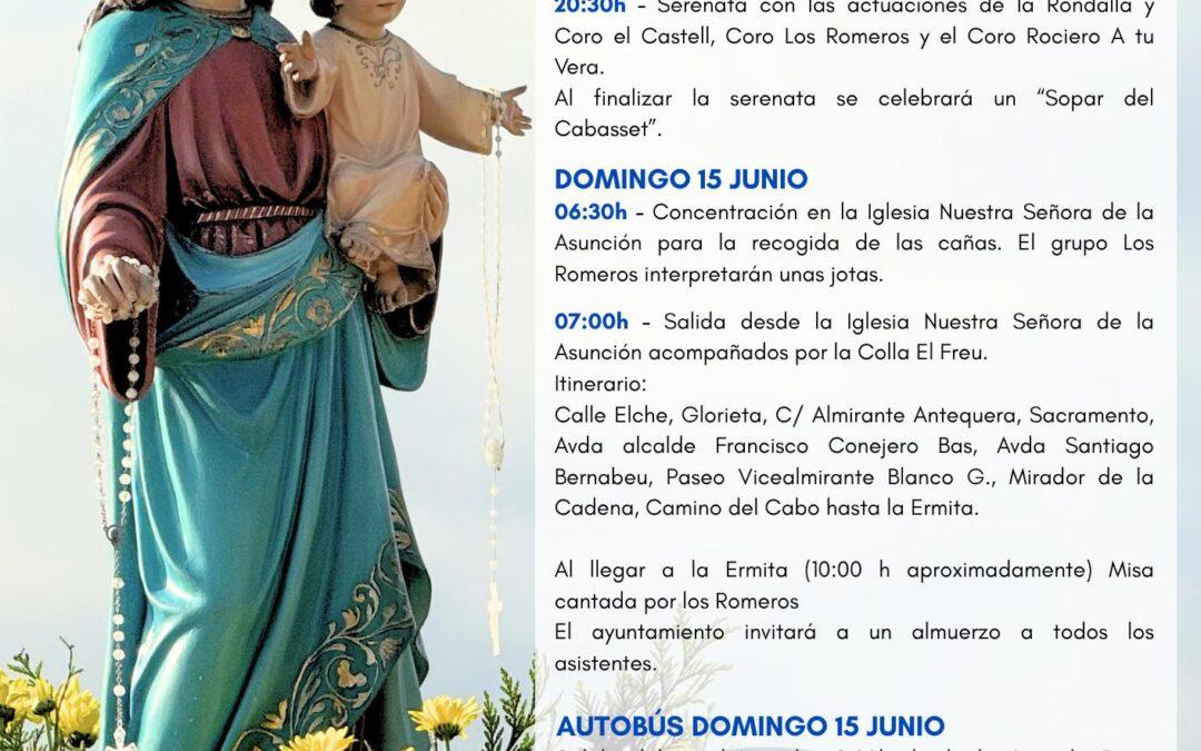 Santa Pola celebra este domingo su tradicional Romería del Cap