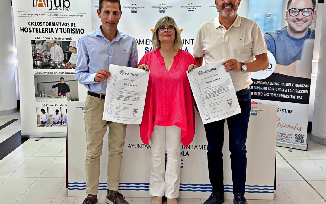 L’IES Cap de l’Aljub, a l’avantguarda de la qualitat educativa