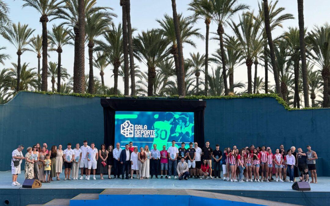 Los deportes náuticos se llevan la palma en la Gala del Deporte de Santa Pola