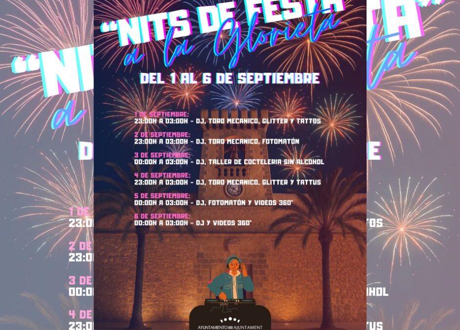 La Glorieta serà l’epicentre de la festa complementant les barraques i concerts en viu