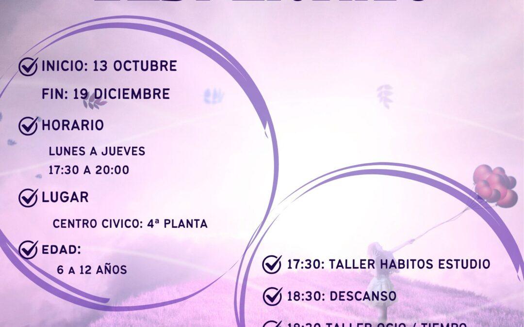 El Programa Vespertino ofrece actividades a menores de edad que no puedan ser atendidos por sus cuidadores