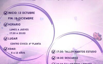El Programa Vespertino ofrece actividades a menores de edad que no puedan ser atendidos por sus cuidadores