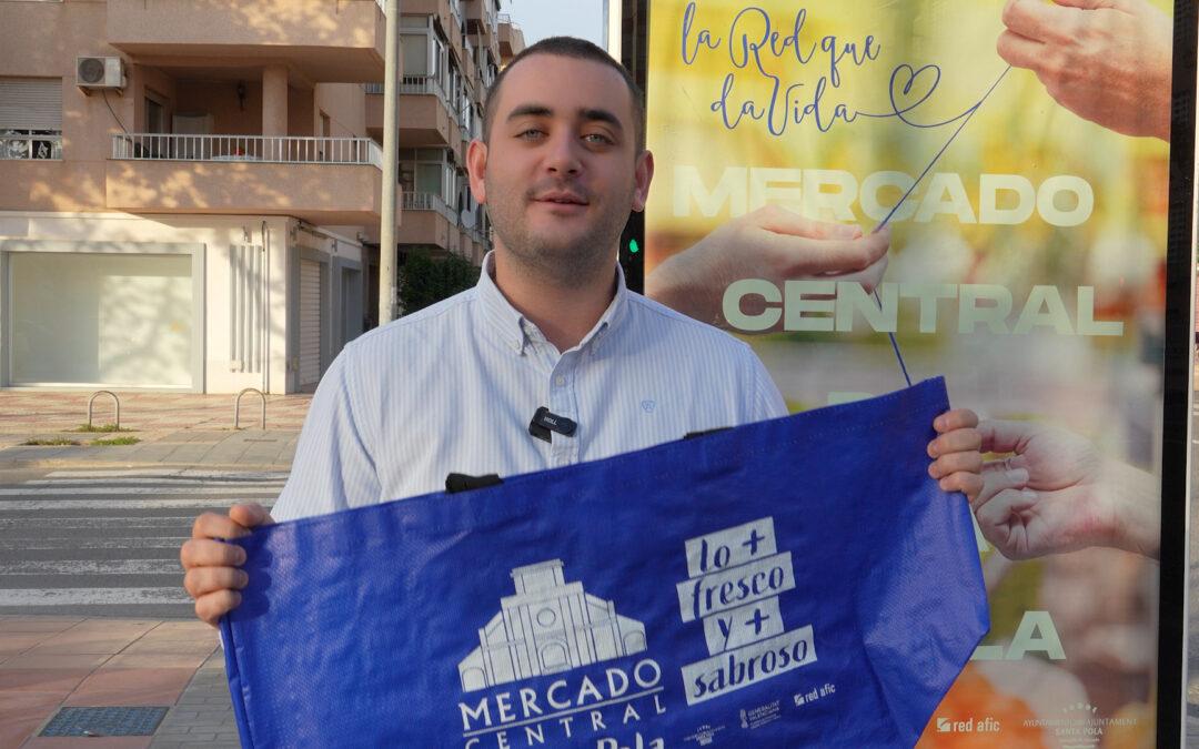 Compra en el mercado central y llévate una bolsa de regalo