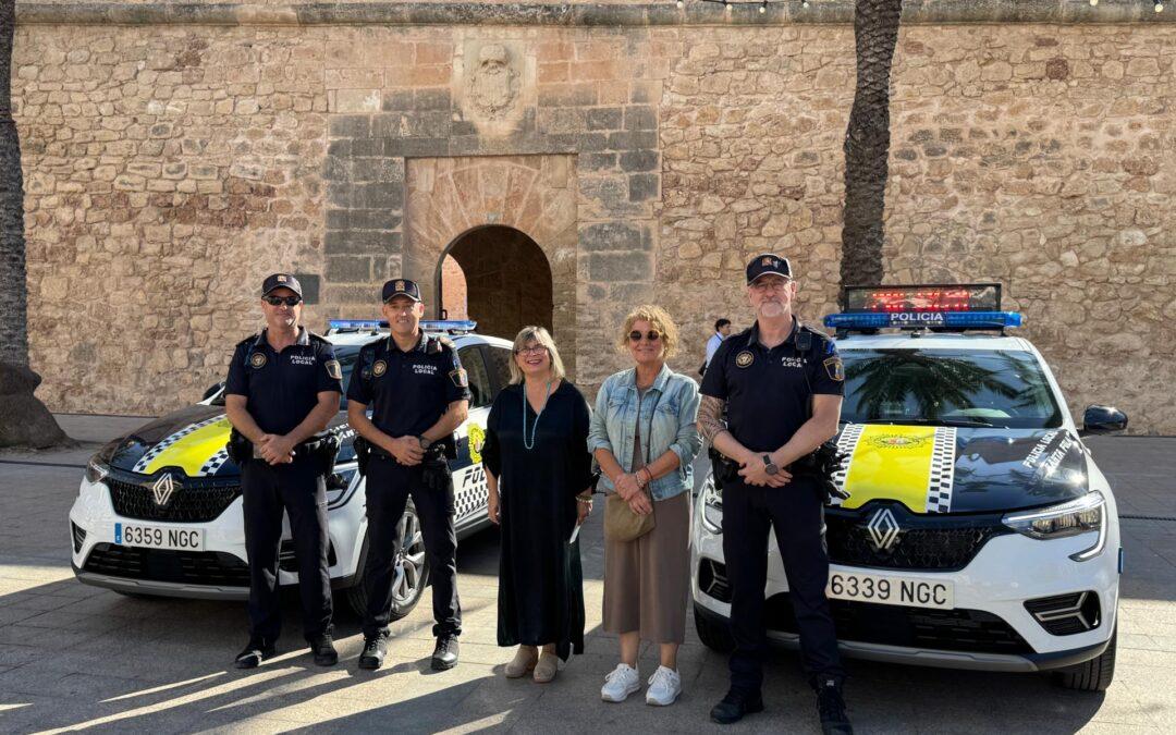 El Ayuntamiento de Santa Pola invierte 85.000 euros en dos nuevos vehículos híbridos para la Policía Local
