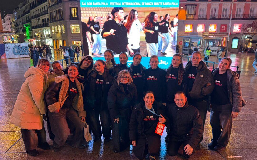 Santa Pola se mueve en el corazón de Madrid para promocionar el Festival Internacional de Danza Moute