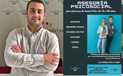 La Concejalía de Juventud relanza la asesoría psicosocial gratuita para jóvenes entre 12 y 30 años