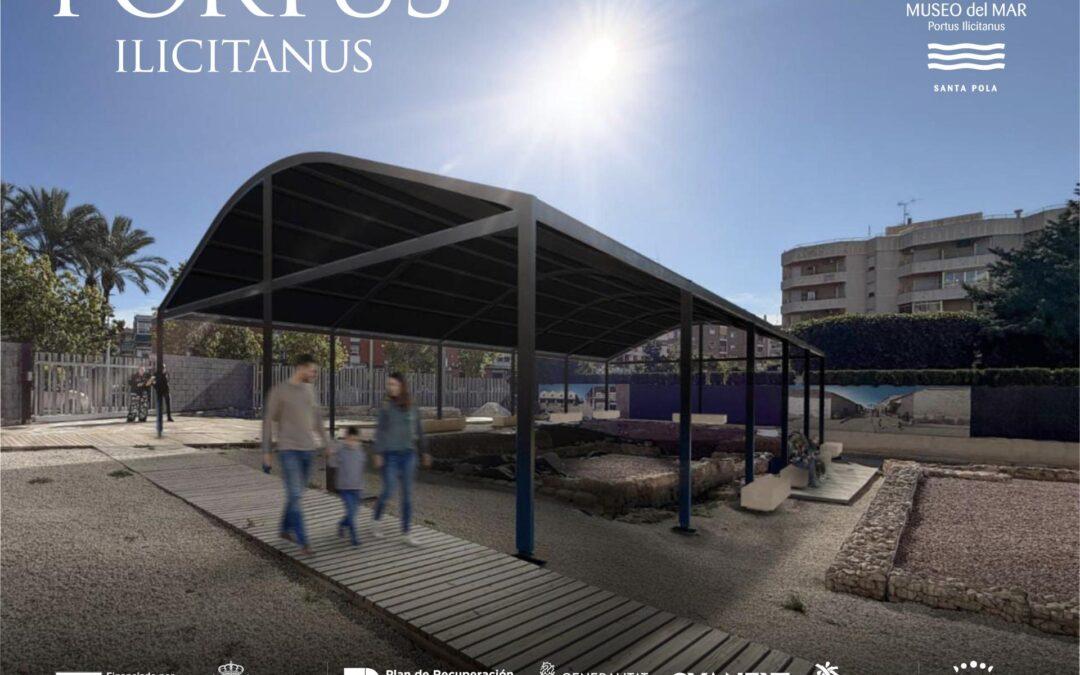 Una cubierta protegerá el edificio público del siglo I descubierto en el Portus Ilicitanus