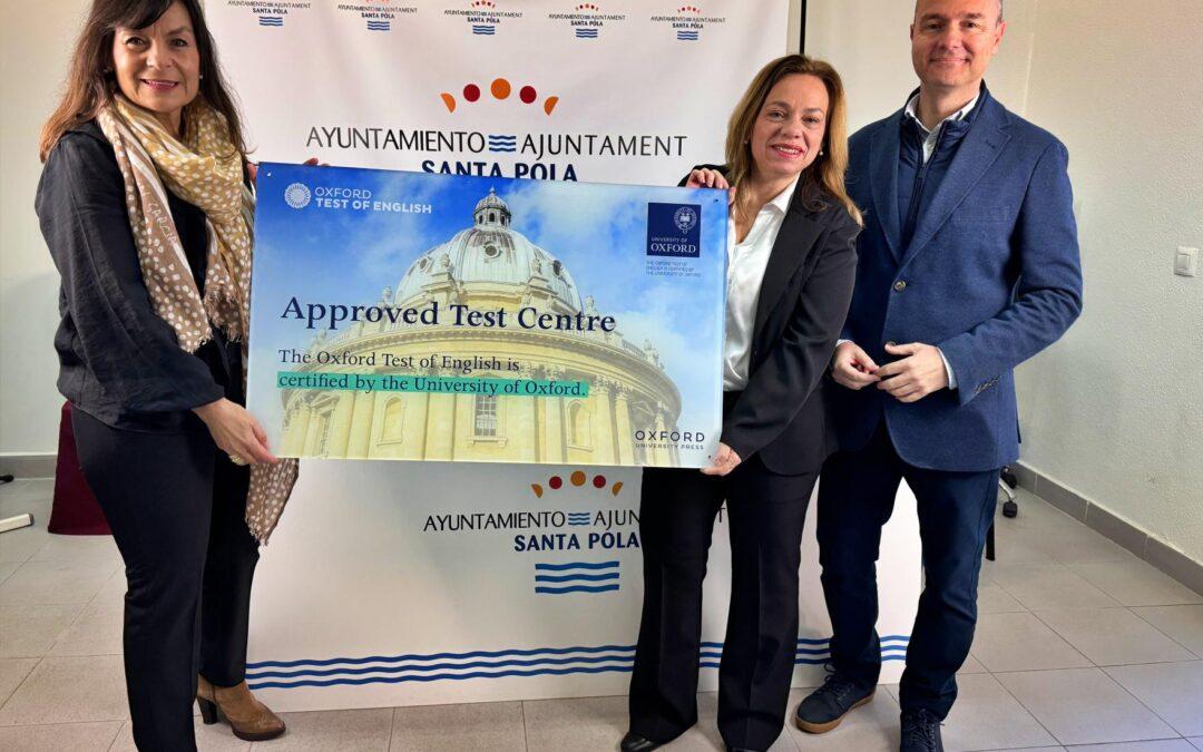 La academia Top Notch de Santa Pola recibe el reconocimiento de la Universidad de Oxford