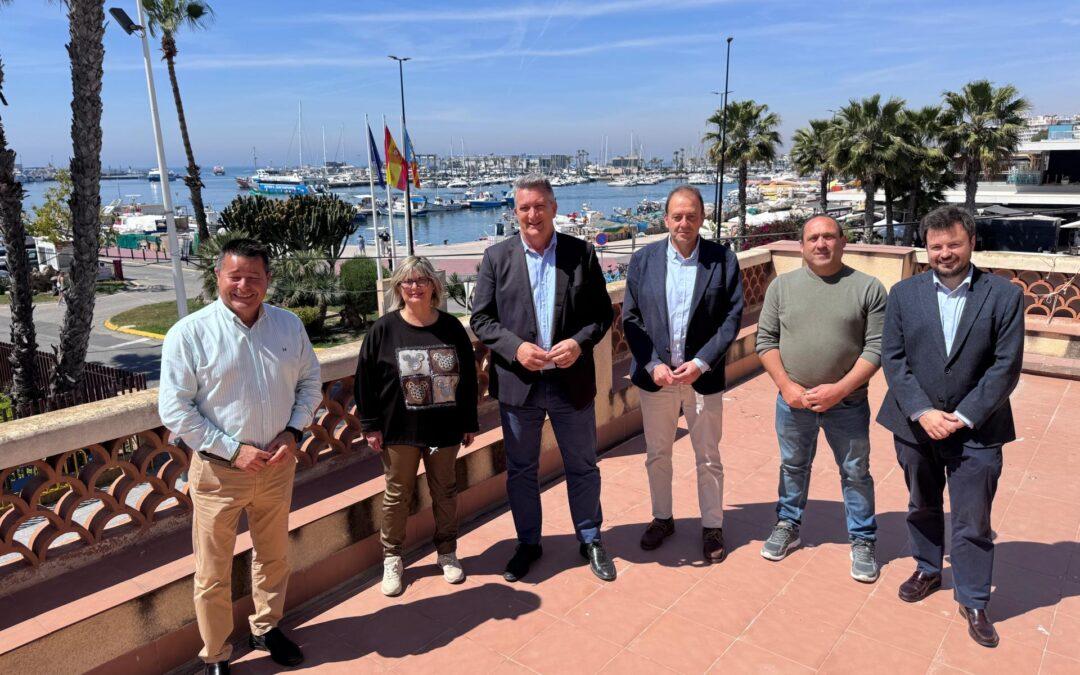 La Generalitat inicia las obras de mejora de instalaciones y seguridad del Puerto Santa Pola con una inversión de más de 500.000 euros