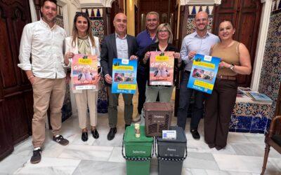 1.600 viviendas de Santa Pola sustituirán los bolsas de basura por el servicio de recogida puerta a puerta con cubitos selectivos