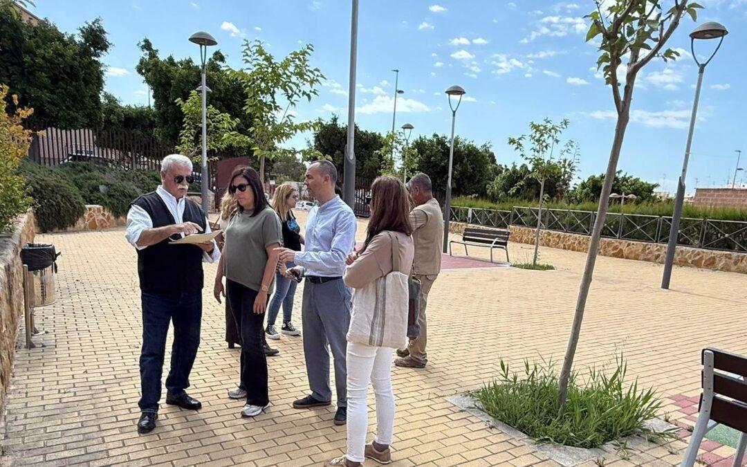Las aulas infantiles del Hispanidad se trasladarán al parque de la calle Logroño durante la construcción del nuevo colegio