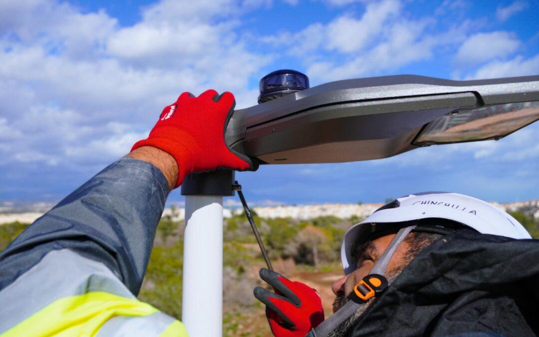 Telefónica conecta el alumbrado público de Santa Pola con tecnología NB-IoT