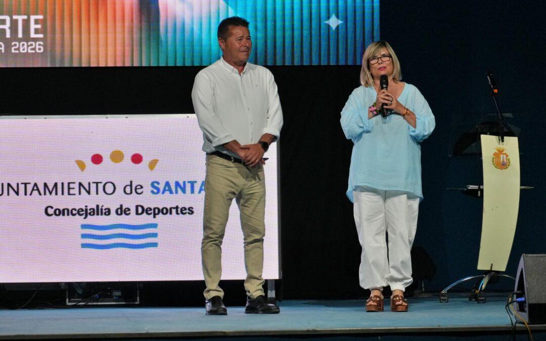 El deporte santapolero demuestra que no tiene límites en una emotiva gala con 17 reconocimientos
