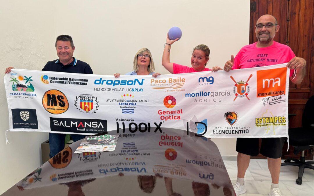 Más de mil deportistas se citan en Santa Pola para disputar el 13º Torneo de Balonmano Hierba