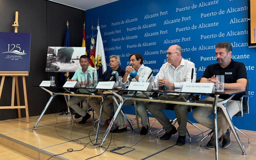 La Autoridad Portuaria de Alicante presenta la I Travesía Uniendo Faros, una prueba entre Santa Pola y Cabo de las Huertas para conmemorar su 125 aniversario
