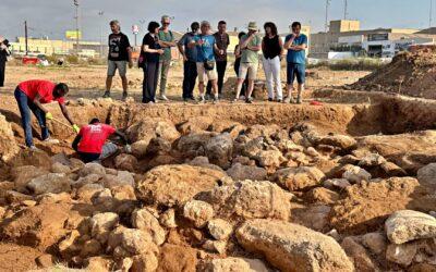 La dirección territorial de Cultura y Patrimonio visita las obras del yacimiento arqueológico de La Picola