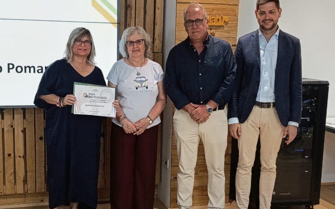 El Ayuntamiento de Santa Pola se consolida como referente en transparencia con un 98,15% en la última evaluación de Infoparticipa