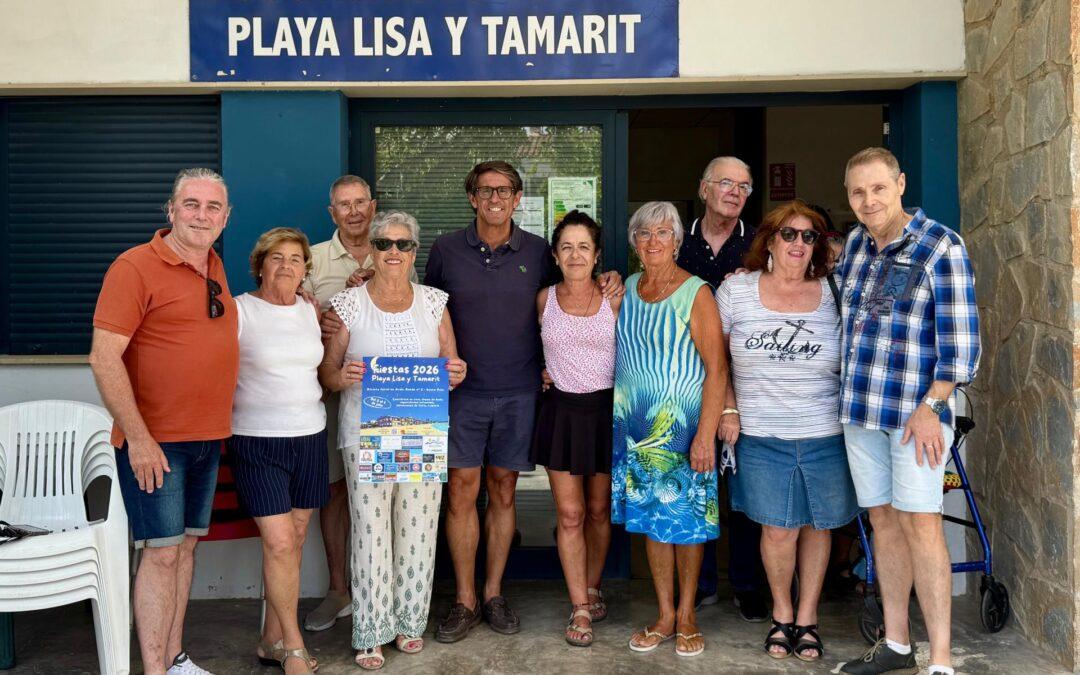 El Diputado Provincial de Cultura, Juan de Dios Navarro, abre mañana las fiestas de Playa Lisa y Tamarit