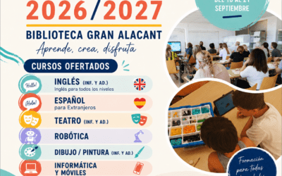 La Biblioteca Internacional de Gran Alacant oferta más de 750 plazas en cursos para todas las edades