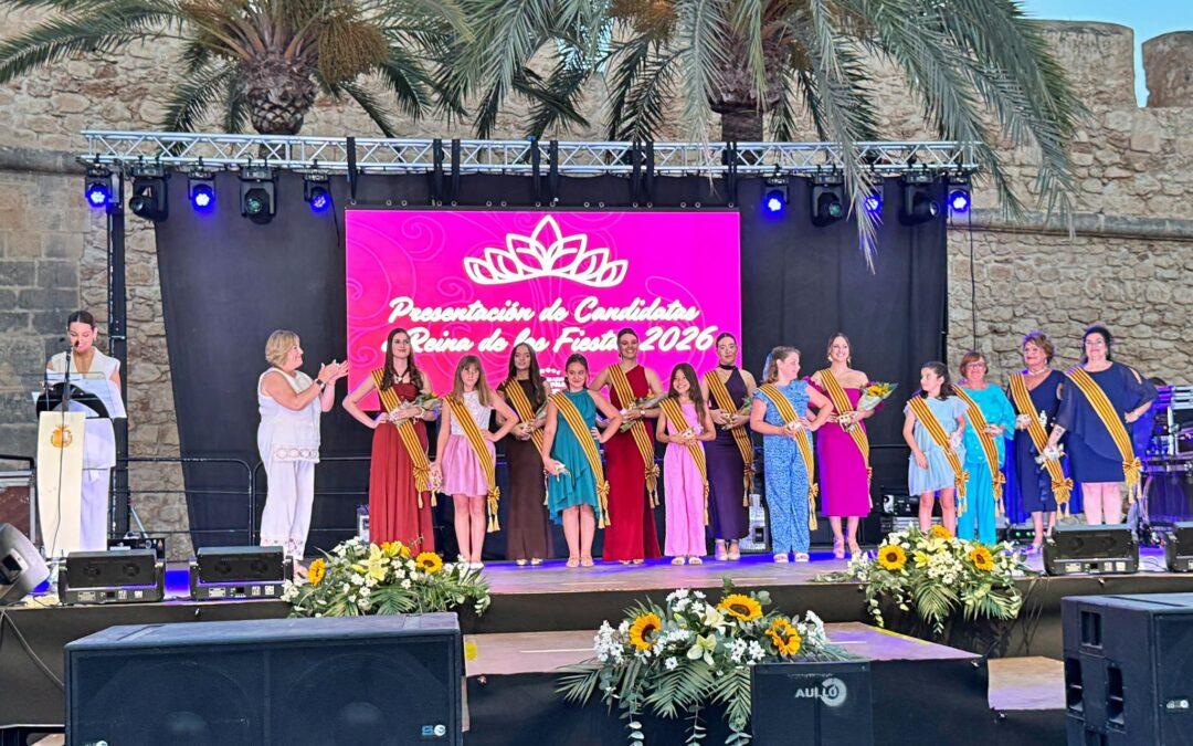 Las fiestas de Santa Pola calientan motores este fin de semana con la trilogía de elecciones de reinas mayor, infantil y de tercera edad
