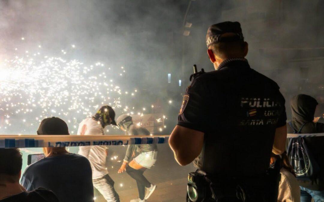 El Grupo de Respuesta Avanzada de la Policía Local reforzó con éxito la seguridad ciudadana durante las fiestas patronales