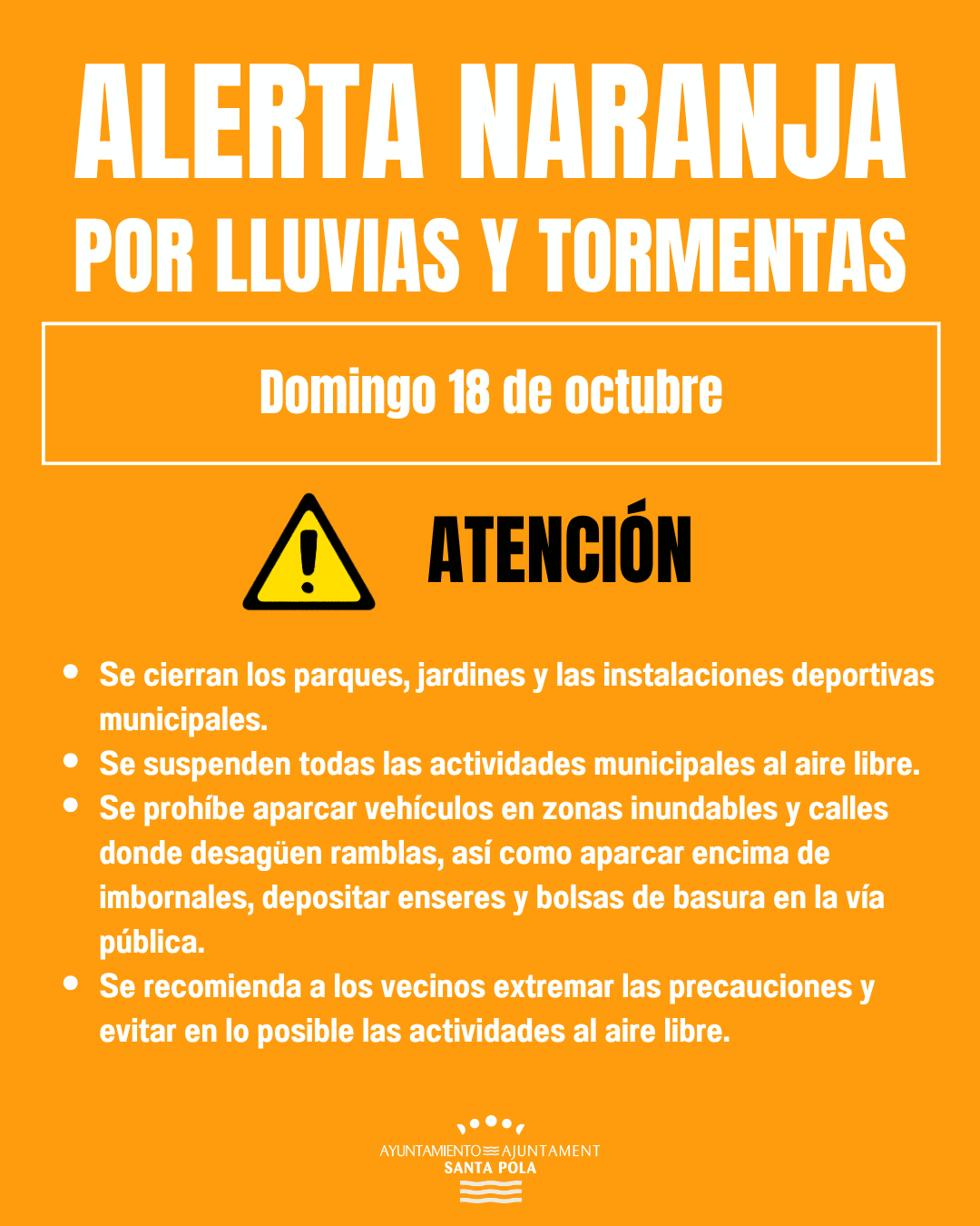 ALERTA NARANJA